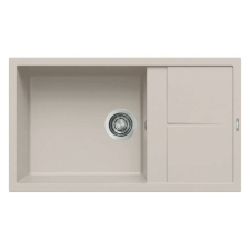 ELLECI - Mosogatótálca Unico 410 86x50 Granitek egymedence + csepptálca G39 Bianco soft mosogatótálca