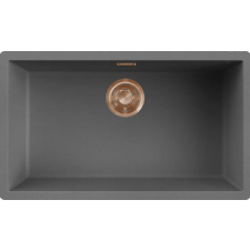 ELLECI - Mosogatótálca Zen 130 Keratek K99 Dark Grey bronz tartozékokkal mosogatótálca