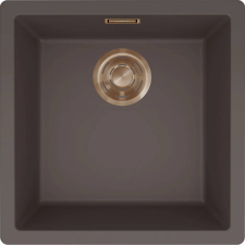 ELLECI - Mosogatótálca Zen-F 102 Keratek K87 Cocoa bronz tartozékokkal mosogatótálca