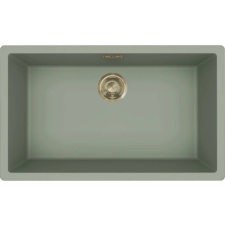 ELLECI - Mosogatótálca Zen-F 130 Keratek K82 Sage Green arany tartozékokkal mosogatótálca