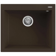 ELLECI Quadra 105 M78 Espresso Gránit mosogatótálca (LMQ10578)Munkalapra szerelhető (LMQ10578) mosogatótálca