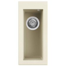 ELLECI Quadra 50 G62 Bianco Antico Gránit mosogatótálca (LGQ05062)Munkalapra szerelhető mosogatótálca