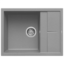 ELLECI Unico 125 G48 Cemento Gránit mosogatótálca (LGU12548)Munkalapra szerelhető (LGU12548) mosogatótálca