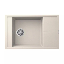 ELLECI Unico 305 Granitek Mosogatótálca - 78x50 cm, Bianco Soft mosogatótálca