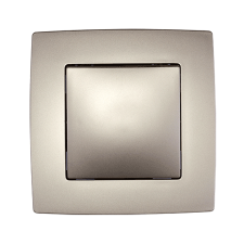 Elmark 190012 CITY EGY PÓLUSÚ KAPCSOLÓ, PEZSGŐ METÁL villanyszerelés