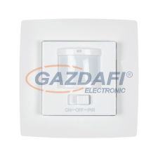 Elmark 190771 "City" süllyesztett mozgásérzékelős kapcsoló, fehér, 400W villanyszerelés