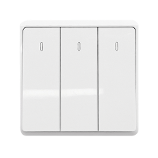 Elmark 190868/WH LONDON HÁROMGOMBOS EGYIRÁNYÚ KAPCSOLÓ FEHÉR villanyszerelés