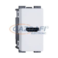 Elmark 26022 LECCE HDMI aljzat fehér villanyszerelés