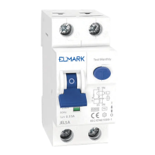 Elmark 40016AElektromágneses áramvédőkapcsoló JEL5A 6kA 2P 16A/30mAJEL5A villanyszerelés