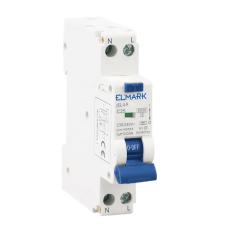 Elmark 40504AELEKTRONIKUS DPN JEL9A 6kA 2P 25A/30mA RCBOJEL9A villanyszerelés