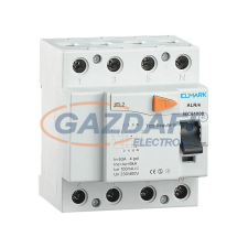 Elmark 40863 áram-védőkapcsoló JEL2 4,5kA 4P 63A/300mA villanyszerelés