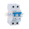 Elmark 41205C kismegszakító, jelölhető C102L 16A 2P 10kA , C karakterisztika