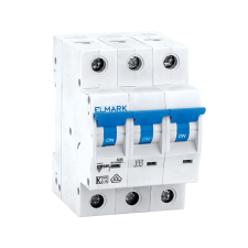 Elmark 41320CKISMEGSZAKÍTÓ C63N 20A 3P 6kA CURVE C ÚJC63C villanyszerelés