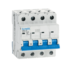 Elmark 41401BKISMEGSZAKÍTÓ C104L/6A 4P CURVE BC100L villanyszerelés