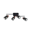 Elmark 955DELIA4/BL DELIA spot lámpa 4XE27 fekete