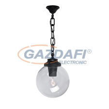 Elmark 96G250P/BL GLOBE 250 kerti függeszték 1XE27 IP55 fekete 230V kültéri világítás