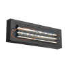 Elmark 96GRFLED301/6BL GRF301 LED homlokzat világító 6W 4000K IP65 fekete 120lm Hossz:255/Ma:90/Szé:42