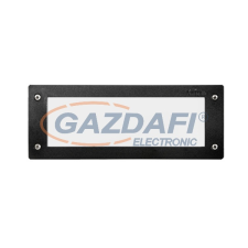 Elmark 96LETI300/BL LETI 300 süllyesztett kültéri fali lámpa 1XE27 IP55 fekete 230V kültéri világítás