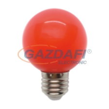 Elmark 99LED825 LED fényforrás, gömb, G45, 3W, E27, piros izzó