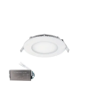 Elmark 99XLED609CWE STELLAR LED panel süllyesztett kerek 6W 6500K D118 vészvilágító funkcióval 330lm IP40 230V alumínium