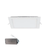 Elmark 99XLED636E STELLAR LED PANEL süllyesztett, szögletes 24W 4000K 296X296 vészvilágító funkcióval 1800lm IP40 230V alumínium