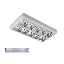 Elmark 9LOM260LEDCWE LENA-V 2X10W 6200K OM 300/600 lámpatest vészvilágítással világítás