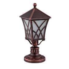 Elmark Alek lámpa álló 1XE27 H370mm IP44 fekete vörös réz világítás