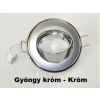 Elmark Beépíthető spot lámpatest SA-91 Gyöngy króm-króm