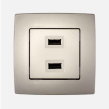 Elmark City dupla USB töltőaljzat Pezsgő világítási kellék