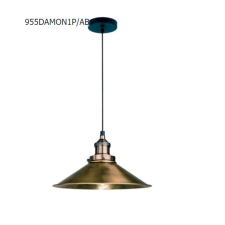 Elmark DAMON függeszték 1xE27 antik bronz világítás