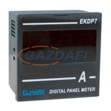 Elmark digitális Árammérő, DC, EKDP7-DA, 110-240V, 5-2000A mérőműszer