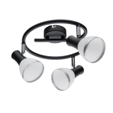 Elmark Eddy Spot 3 Fekete - Elmark világítás