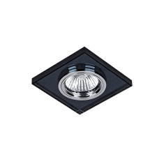 Elmark FEKETE ÜVEG SZÖGLETES SPOTVILÁGÍTÁS MR16 világítás