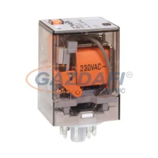 Elmark ipari relé, 48V DC, 1540 Ohm, 3Z+3NY villanyszerelés