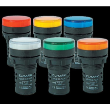 Elmark Jelző lámpa ledes 110V AC/DC Piros világítás