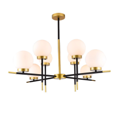 Elmark JULIET CSILLÁR 8XE27 FEKETE/ARANY világítás