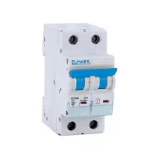 Elmark kismegszakító, C102L/25A, 2P, 10kA, C villanyszerelés