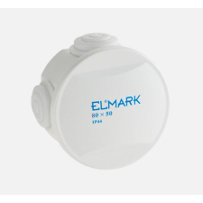 Elmark Kötődoboz 80x50 IP44 villanyszerelés