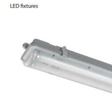 Elmark Led fénycsővel szerelt por és páramentes lámpatest 1x10W hideg fehér világítás