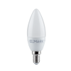 Elmark Led Izzó Candle C37 8W E14 230V 6400K - Elmark