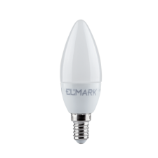 Elmark Led Izzó Candle C37 8W E14 230V 6400K - Elmark izzó