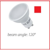 Elmark LED lámpa Gu-10 6W piros
