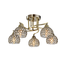 Elmark Liza Csillár 5 Antik Bronz - Elmark világítás