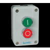 Elmark Nyomógomb tokozott IP65 zöld, piros