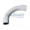 Elmark PVC hosszú könyök 90°, d=25mm, IP40, szürke