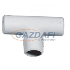 Elmark PVC T-cső, d=20mm, IP40, szürke villanyszerelés