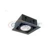 Elmark QUAD112 Süllyesztett LED lámpa 12W 1XE27 2700K sötétszürke