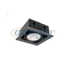 Elmark QUAD112 Süllyesztett LED lámpa 12W 1XE27 2700K sötétszürke világítás