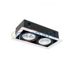 Elmark QUAD212 Süllyesztett LED lámpa 12W 2XE27 4000K fehér világítás