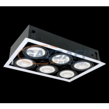 Elmark QUAD612 Süllyesztett LED lámpa 12W 6XE27 2700K fehér világítás